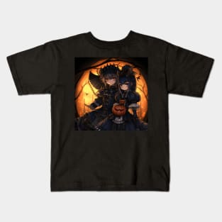 Halloween sister Kids T-Shirt